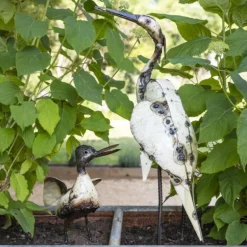 National Trust White Duck Metal Sculpture Best