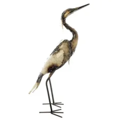 National Trust White Egret Metal Sculpture Sale