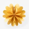 National Trust Yellow Hanging Paper Flower Decoration New