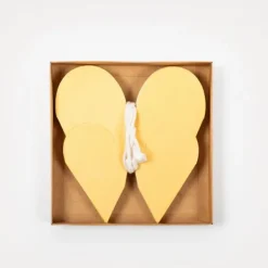 National Trust Yellow Hanging Paper Flower Decoration New