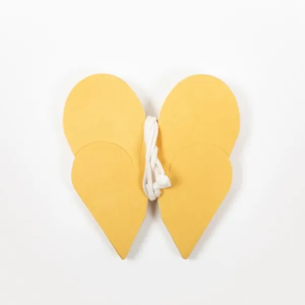 National Trust Yellow Hanging Paper Flower Decoration New